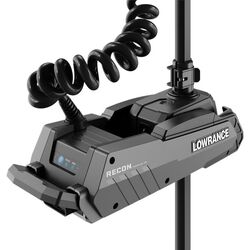 Lowrance RECON Freshwater 54” Trolling Motor. Includes FreeSteer Joystick Remote, Wireless Foot Pedal, HDI Nosecone.