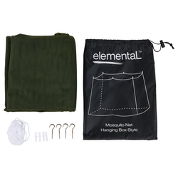 Elemental Single Box Mosquito Net