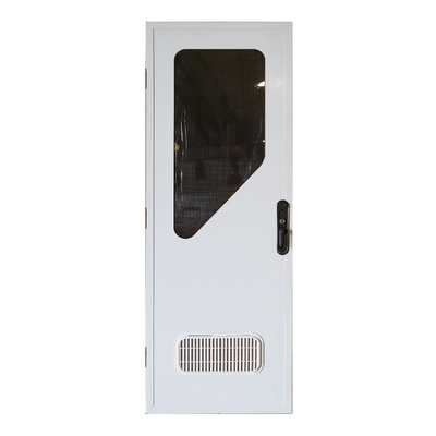 Door DC 1750x622 Radius Top Left Hand Hinge White