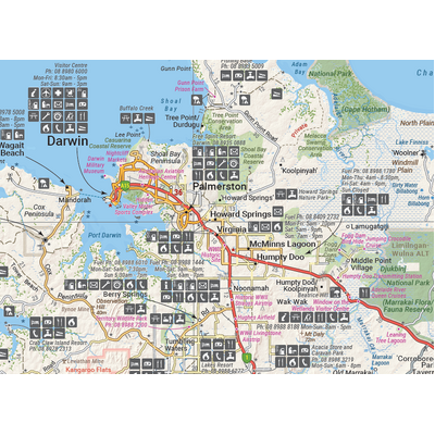 Northern Territory State Map