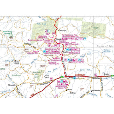 Central Queensland Map