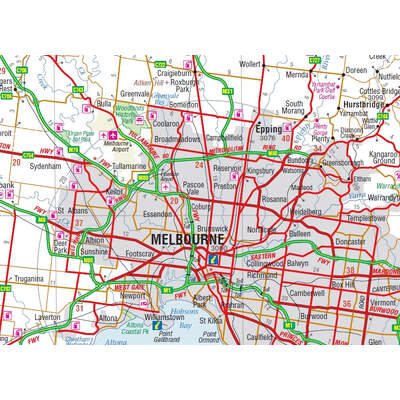 Melbourne & Region Map