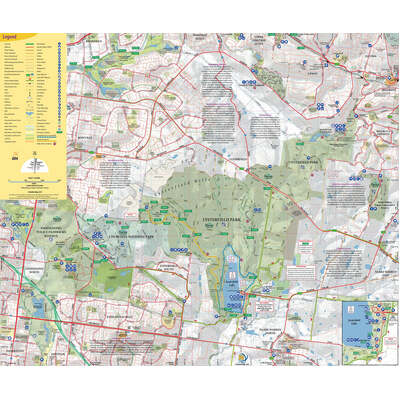 Dandenong Ranges & Lysterfield Hills Map Guide