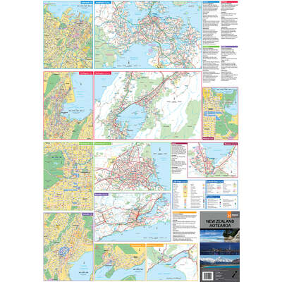 New Zealand Aotearoa Map