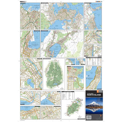 North Island New Zealand Map