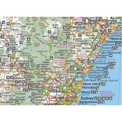 New South Wales Handy Map