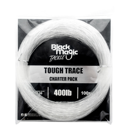 Black Magic Tough Trace Leader Charter Pack 150LB -100M