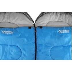 Wildtrak Gascoyne Hooded Twin Sleeping Bags 230 X 70Cm 5 To 10C