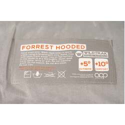 Wildtrak Forrest Hooded Sleeping Bag 230 X 75Cm 5 To 10C