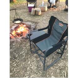 Wildtrak Wiluna Director Chair 120Kg Wr With Side Table 82 X 48 X 43Cm