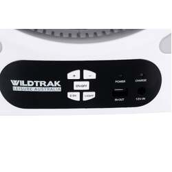 Wildtrak Fan 30Cm Lithium Rechargeable Battery Led Light