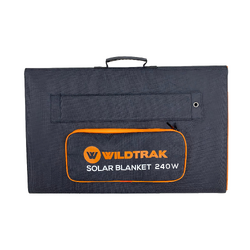 Wildtrak Folding Solar Blanket 240W With Stand