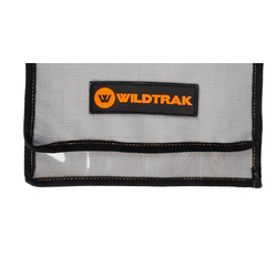 Wildtrak 4Pc Knife Wrap 400Gsm Ripstop Canvas 45X28Cm