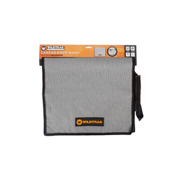 Wildtrak 6Pc Knife Wrap 400Gsm Ripstop Canvas 45X42Cm