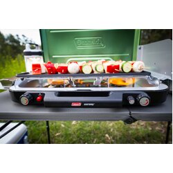 Coleman Stove EvenTemp with Griddle and Grease Cup