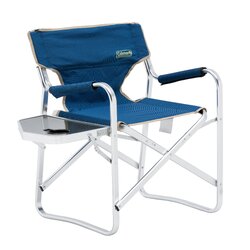 Coleman Chair Flat Fold Director's Plus (Blue)