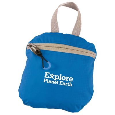 Explore Planet Earth Comet 18L Packable Backpack Blue