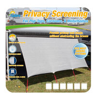 3.7m x 1.8m Caravan and RV Privacy Screen - Explore