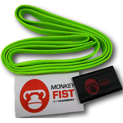 Carbon Winch Monkey Fist Coloured Rope Sheath