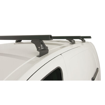 Rhino Rack Heavy Duty Rltf Black 3 Bar Roof Rack For Citroen Berlingo Ii 4Dr Van 09 To 18