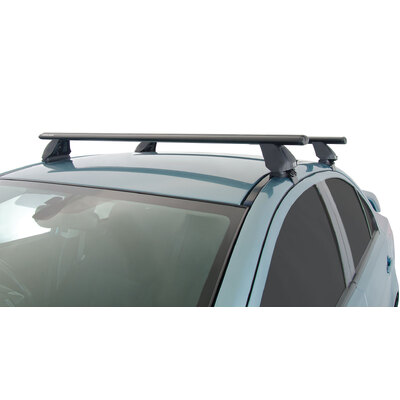 Rhino Rack Vortex 2500 Black 2 Bar Roof Rack For Mitsubishi Lancer Cj 4Dr Sedan 10/07 On