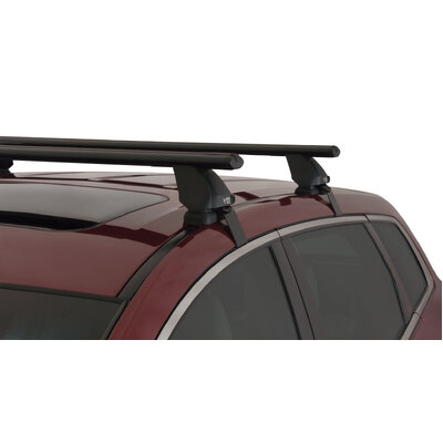 Rhino Rack Vortex 2500 Black 2 Bar Roof Rack For Mazda Cx-7 4Dr Suv 11/06 To 01/12