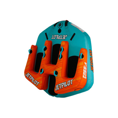 Jetpilot 2023 Freeride JP4 Towable Tube - Teal/Orange