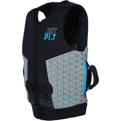 Jetpilot Cause F/E Mens Neo Life Jacket L50S - Black/Grey Large