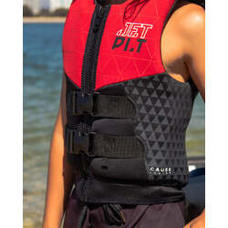 Jetpilot The Cause F/E Youth ECO Vest Red Level 50-12-14