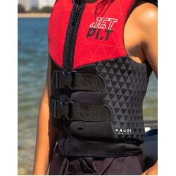 Jetpilot The Cause F/E Youth ECO Vest Red Level 50-3-4