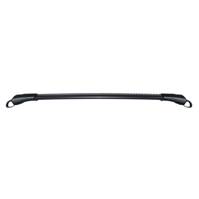 Rhino Rack Vortex Stealthbar Black 2 Bar Roof Rack For Volkswagen T-Roc Mk1 5Dr Suv With Raised Rail 20 On