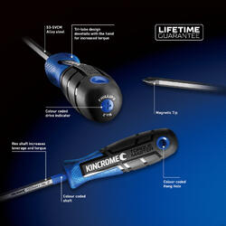 Kincrome Torquemasterft Blade Screwdriver 9.5 X 200Mm