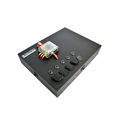 Large DC Control Box with Intervolt 25a DCDC & Wiring Kit