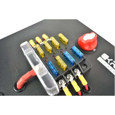 Small DC Control Box with Enerdrive 40a MPPT & Wiring Kit