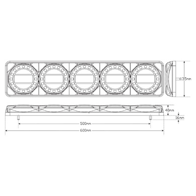 Combination Lamps MAXILAMPC5XRR