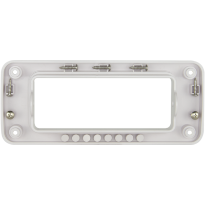 Large Flush Mount Bracket - Suit Gx400 / Gx700 - White