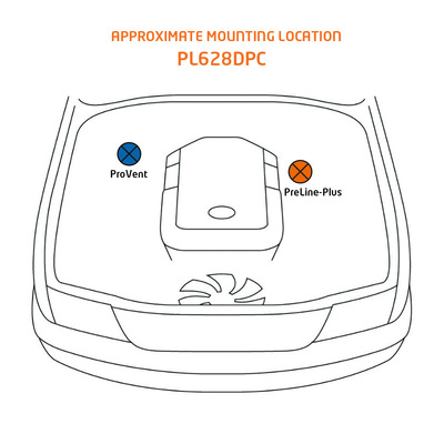 PreLine-Plus Pre-Filter + ProVent Combo Kit For Toyota Hilux N80 Fortuner 1GD-FTV 2016 - 2021