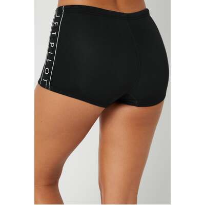 Jetpilot Cause 2.5' Ladies Neo Short - Black Size 14