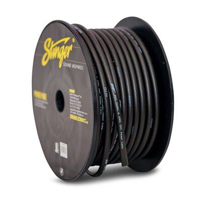 4Ga Black Cable (30 Mtr Roll)