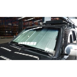 Mitsubishi Pajero 3rd Generation Front Windscreen Sun Shade (V60-/NM, NP; 1999-2007)