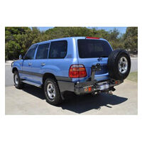 Twin Rear Spare Wheel Carrier to Suit Toyota LandCruiser 100 Series IFS