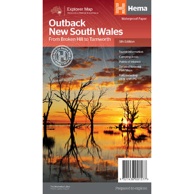 Outback New South Wales Map