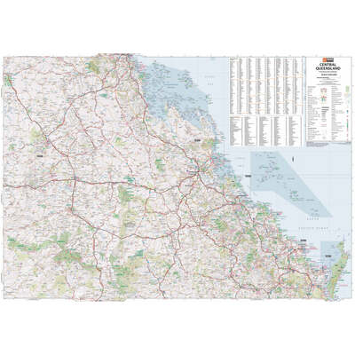 Central Queensland Map