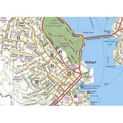 Hobart & Region Map