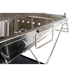 Wildtrak Frontier 450 Stainless Steel Fold Bbq 31 X 31 X 22Cm