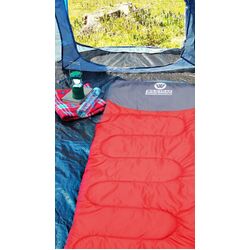 Wildtrak Murchison Camper Sleeping Bag 190 X 75Cm 0 To 5C