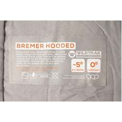 Wildtrak Bremer Hooded Sleeping Bag 220 X 80Cm 0 To -5C