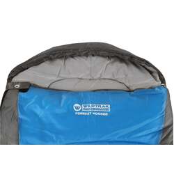 Wildtrak Forrest Hooded Sleeping Bag 230 X 75Cm 5 To 10C