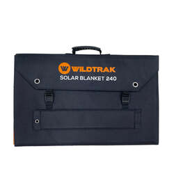 Wildtrak Folding Solar Blanket 240W With Stand