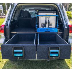 Landcruiser 100 Series Left Storage Drawer System